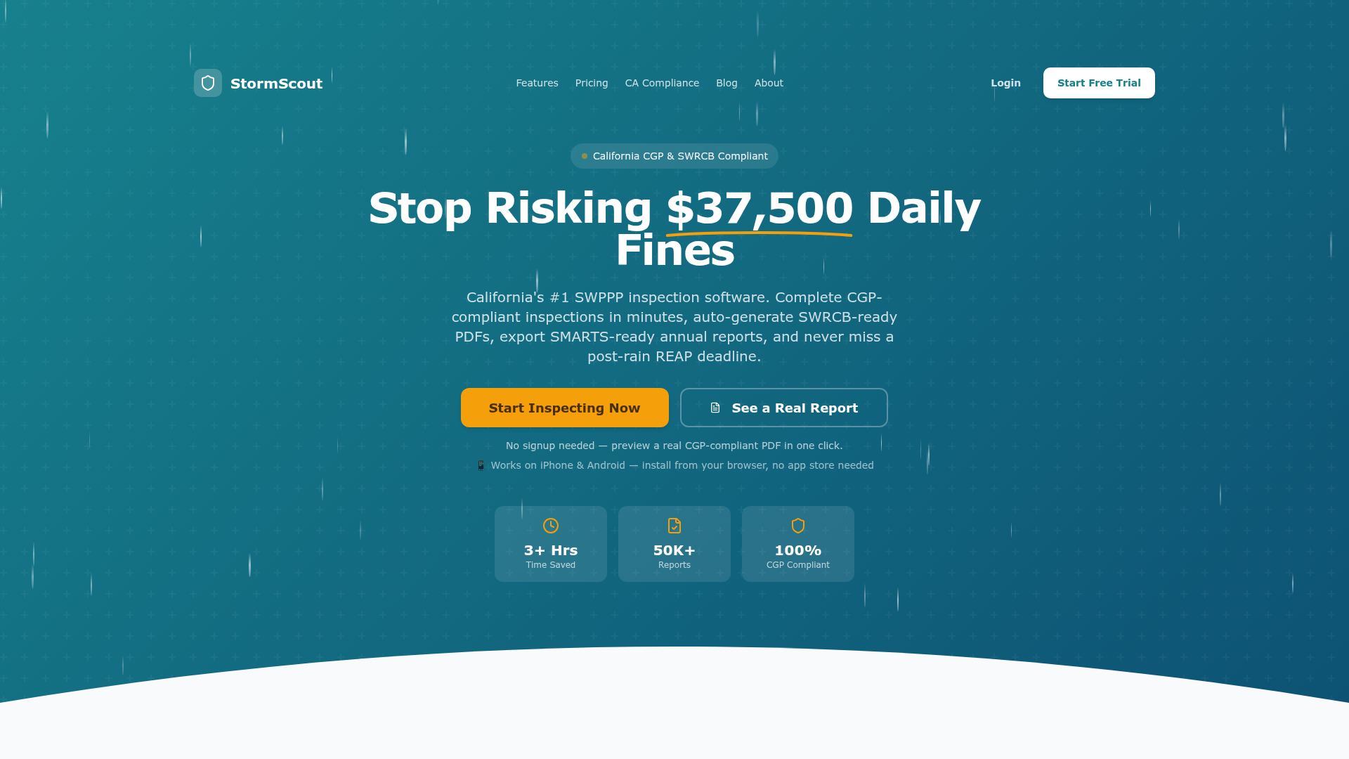 stormscout.co homepage hero